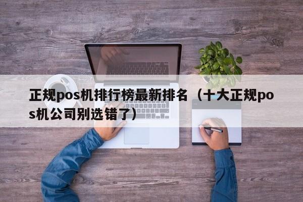 正规pos机排行榜最新排名（十大正规pos机公司别选错了）